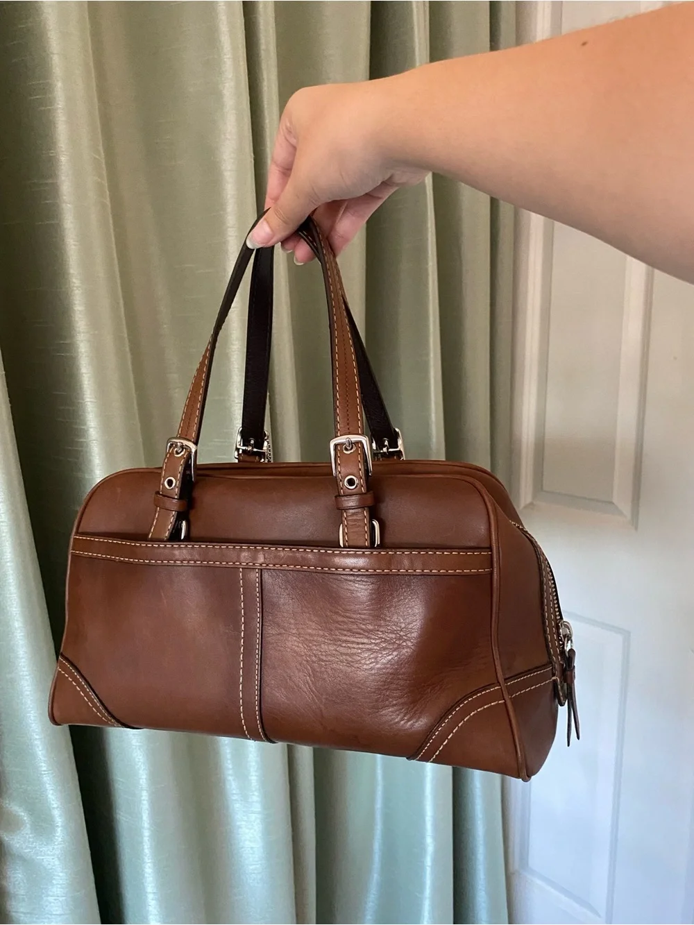 Coach F11198 Hampton Satchel Bag - Picture 2 of 6